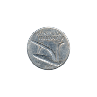 Preview 10 Lire, 1952 obverse