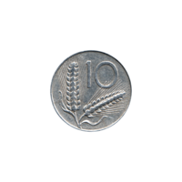 Preview 10 Lire, 1952 reverse