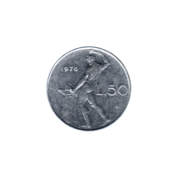 Preview 50 Lire, 1976 reverse