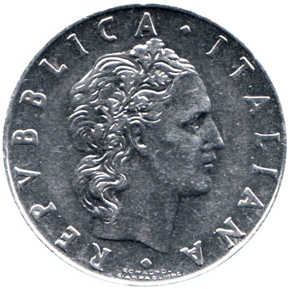 50 Lire, 1973 Obverse