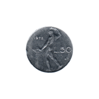 Preview 50 Lire, 1973 reverse