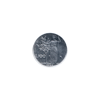 Preview 100 Lire, 1990 reverse