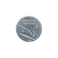 Preview 10 Lire, 1953 obverse