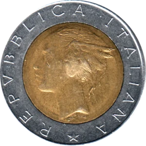 Preview 500 Lire, 1984 obverse