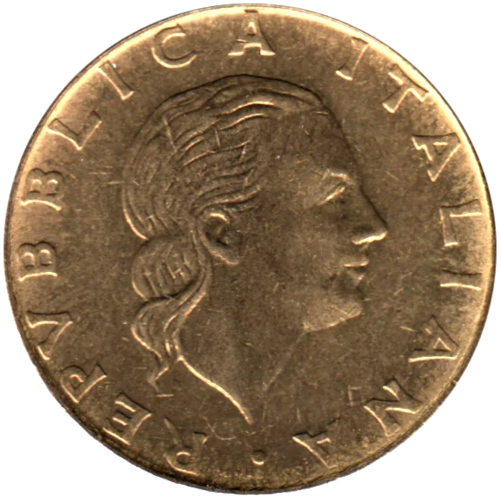 200 Lire, 1977 Obverse