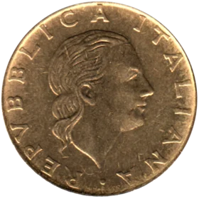 Preview 200 Lire, 1977 obverse
