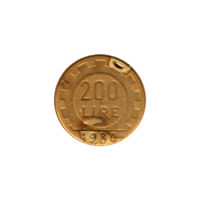 Preview 200 Lire, 1980 reverse