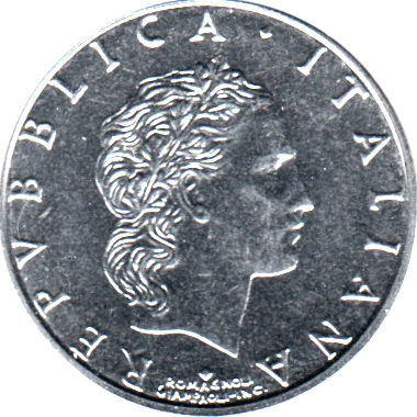 50 Lire, 1994 Obverse