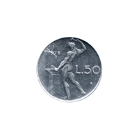Preview 50 Lire, 1978 reverse