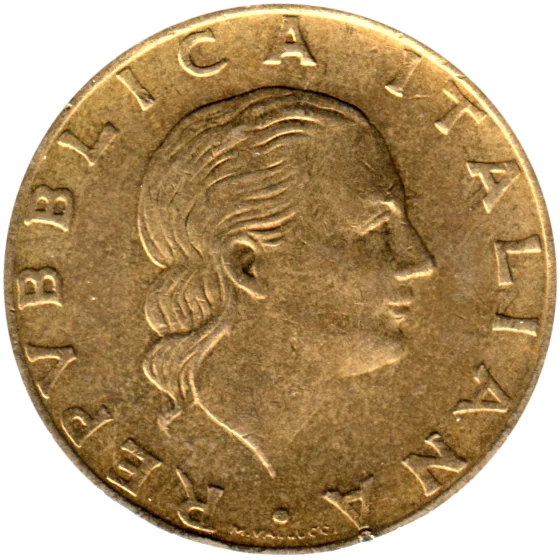 200 Lire, 1992 Obverse