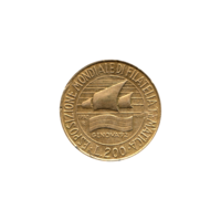 Preview 200 Lire, 1992 reverse