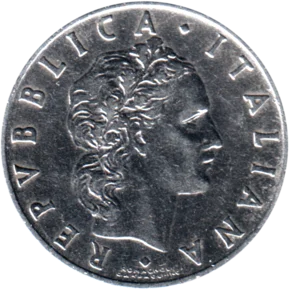 Preview 50 Lire, 1954 obverse