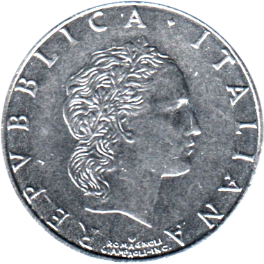 Preview 50 Lire, 1993 obverse