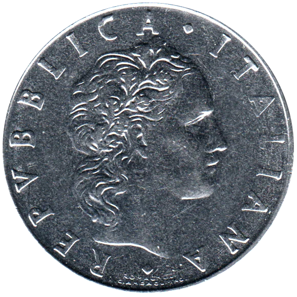 50 Lire, 1977 Obverse