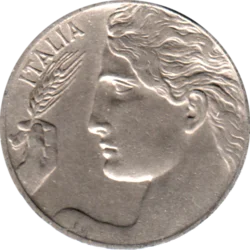Preview 20 centesimi, 1911 obverse