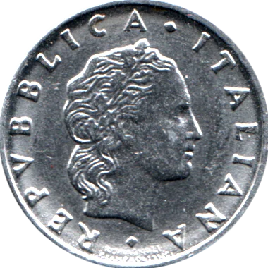 50 Lire, 1995 Obverse