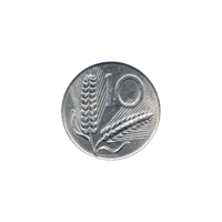 Preview 10 Lire, 1974 reverse