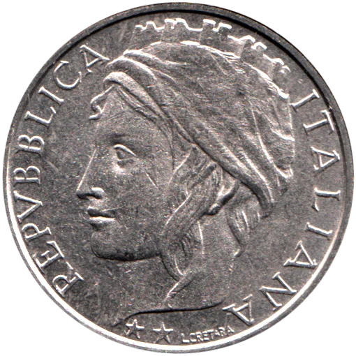 100 Lire, 1994 Obverse
