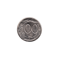 Preview 100 Lire, 1994 reverse