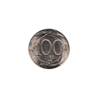Preview 100 Lire, 1999 reverse