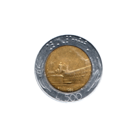 Preview 500 Lire, 1988 reverse