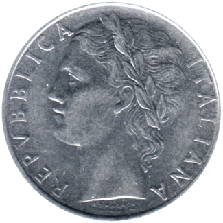 Preview 100 Lire, 1964 obverse