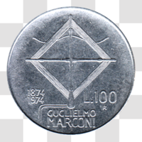 Preview 100 Lire, 1974 reverse