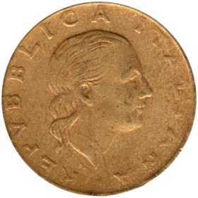 Preview 200 Lire, 1986 obverse