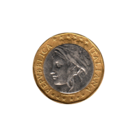Preview 1000 Lire, 1997 obverse