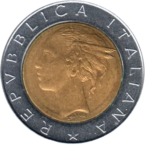 Preview 500 Lire, 1982 obverse