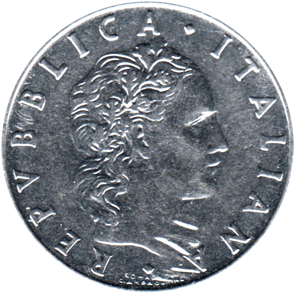 50 Lire, 1987 Obverse