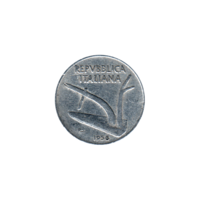 Preview 10 Lire, 1956 obverse
