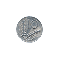 Preview 10 Lire, 1956 reverse