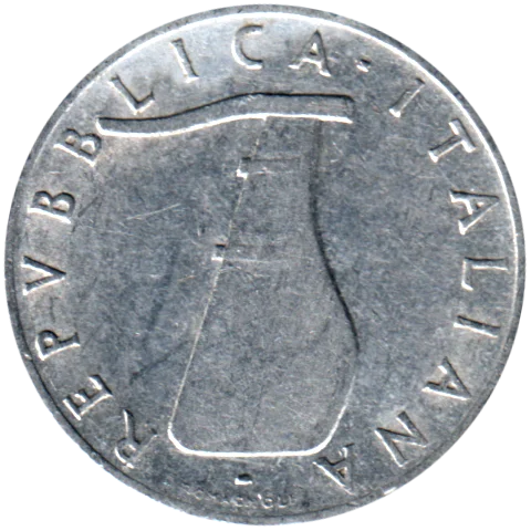 5 Lire, 1952 Obverse