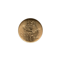 Preview 20 Lire, 1990 reverse