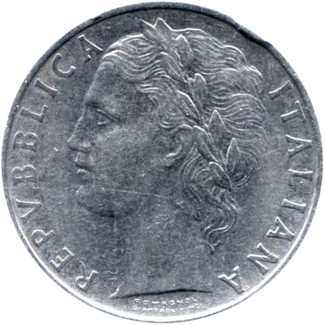 Preview 100 Lire, 1961 obverse
