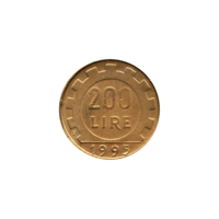 Preview 200 Lire, 1995 reverse