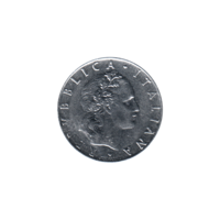Preview 50 Lire, 1968 obverse