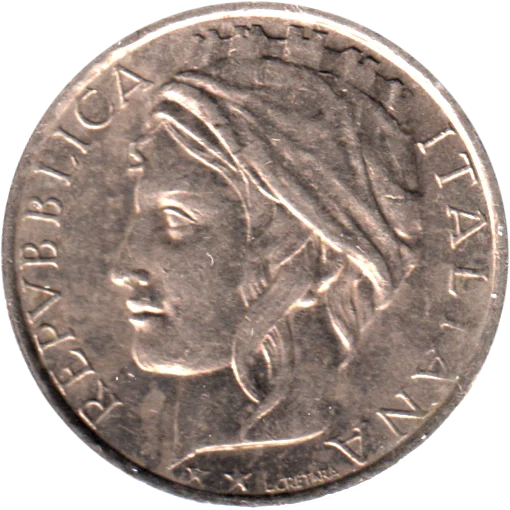100 Lire, 1993 Obverse