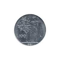 Preview 100 Lire, 1981 reverse