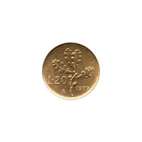 Preview 20 Lire, 1979 reverse