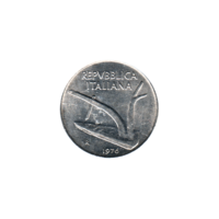 Preview 10 Lire, 1976 obverse