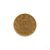 Preview 200 Lire, 1978 reverse
