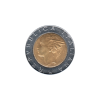 Preview 500 Lire, 1989 obverse