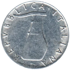 Preview 5 Lire, 1955 obverse