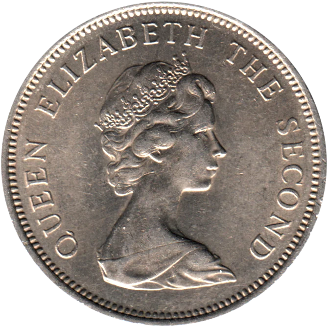 10 pence, 1968 Obverse