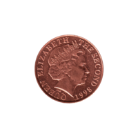 Preview 2 pence, 1998 obverse