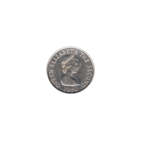 Preview 5 pence, 1990 obverse