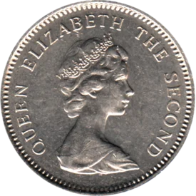 Preview 5 pence, 1968 obverse