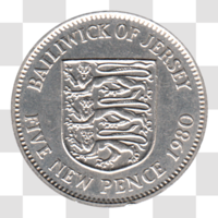 Preview 5 pence, 1980 reverse